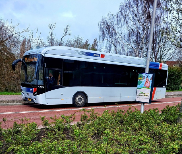 Foto van RET VDL Citea SLE-120 Hybrid 1285 Standaardbus door OVspoter-Lansingerland