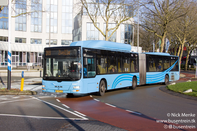 Foto van KEO MAN Lion's City G CNG 5247 Gelede bus door Busentrein