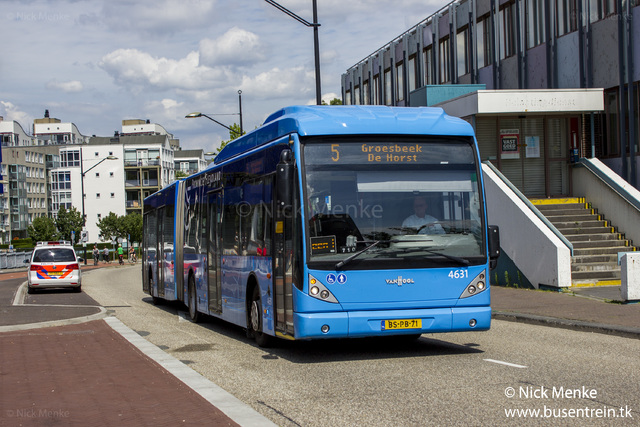 Foto van OVinIJ Van Hool AG300 4631 Gelede bus door_gemaakt Busentrein