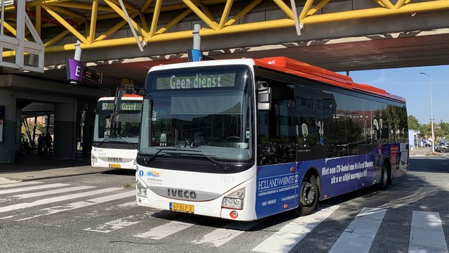 Foto van EBS Iveco Crossway LE CNG (12mtr) 5073 Standaardbus door Stadsbus