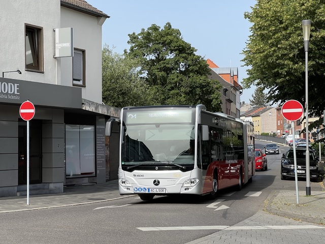 Foto van ASEAG Mercedes-Benz Citaro G 508 Gelede bus door Stadsbus