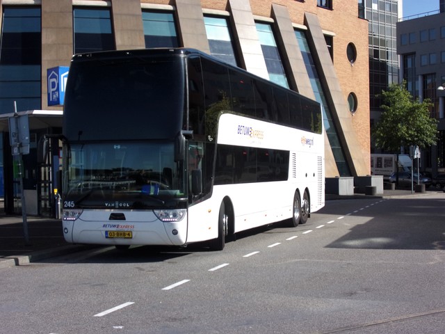 Foto van BTEX Van Hool Astromega 245 Dubbeldekkerbus door_gemaakt Lijn45