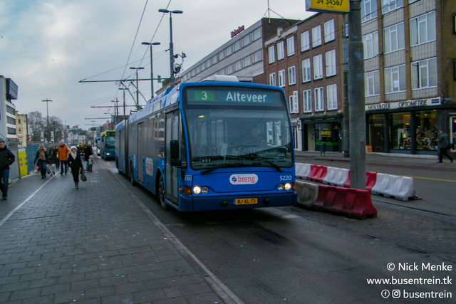 Foto van NVO Berkhof Premier AT 18 5220 Gelede bus door_gemaakt Busentrein