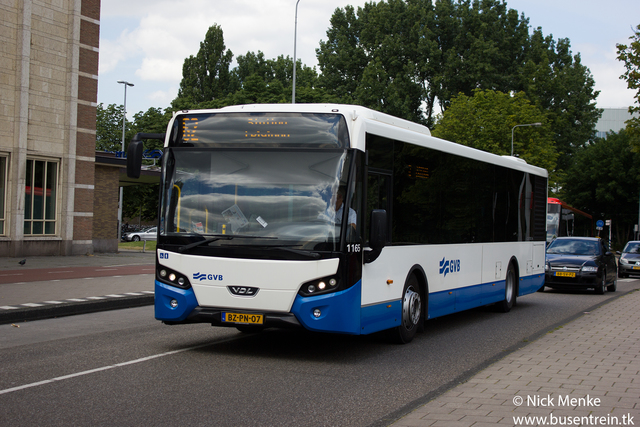 Foto van GVB VDL Citea SLF-120 1165 Standaardbus door Busentrein