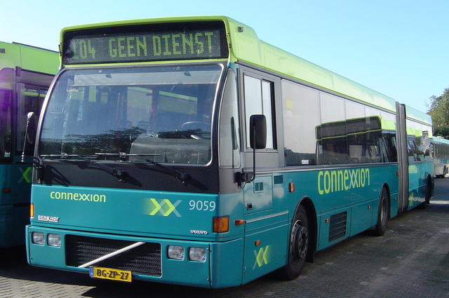 Foto van CXX Berkhof Duvedec G 9059 Gelede bus door wyke2207
