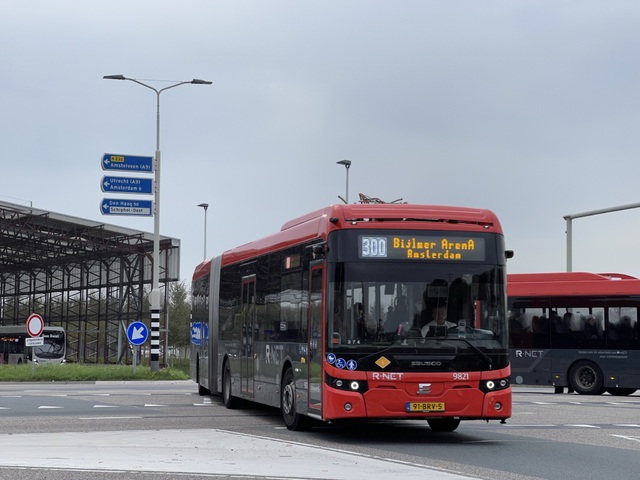Foto van CXX Ebusco 2.2 (18mtr) 9821 Gelede bus door Stadsbus