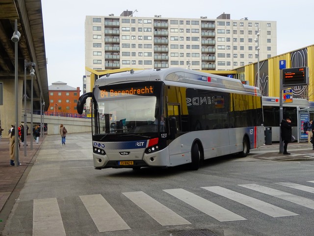 Foto van RET VDL Citea SLE-120 Hybrid 1237 Standaardbus door_gemaakt Rotterdamseovspotter