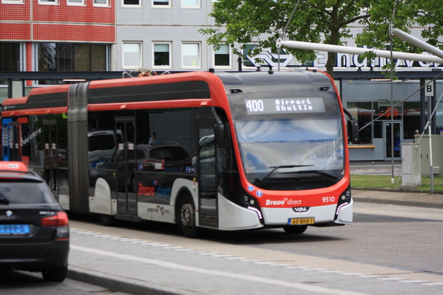 Foto van HER VDL Citea SLFA-181 Electric BRT 9510 Gelede bus door Tramspoor