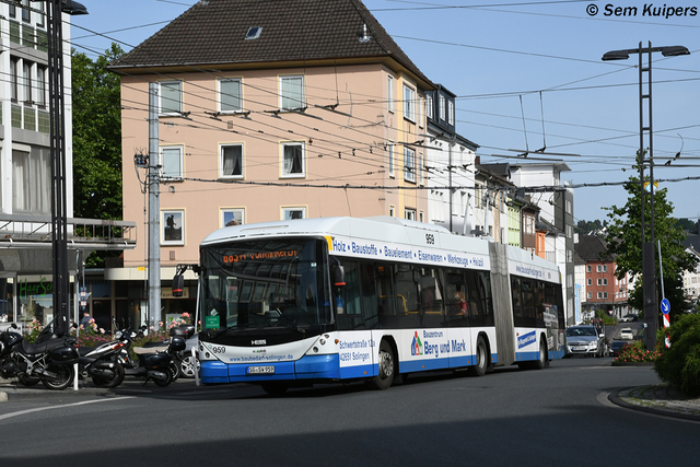 Foto van SWS Hess Swisstrolley 959 Gelede bus door RW2014