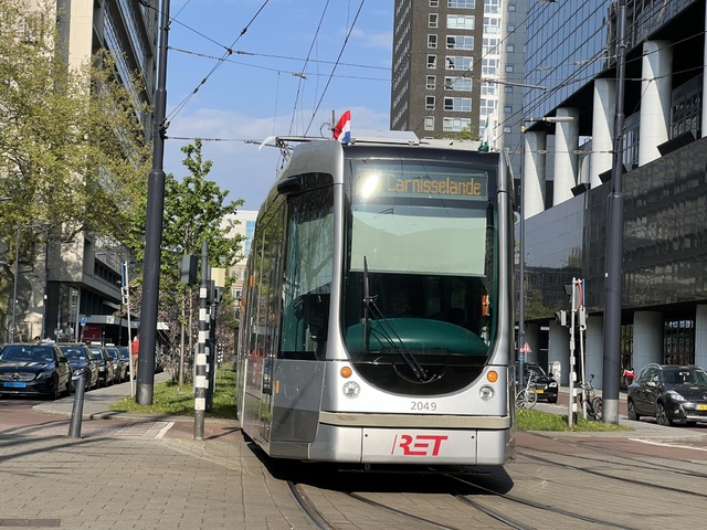 Foto van RET Citadis 2049 Tram door Stadsbus
