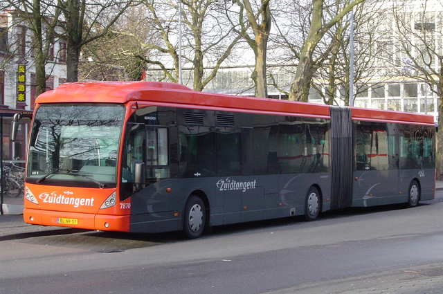 Foto van CXX Van Hool AG300 7870 Gelede bus door wyke2207