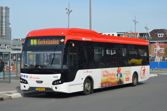 Foto van CXX VDL Citea LLE-115 Electric 7689 Standaardbus door wyke2207