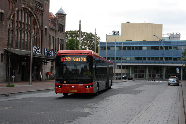 Foto van CXX Ebusco 2.2 (18mtr) 9833 Gelede bus door Tramspoor