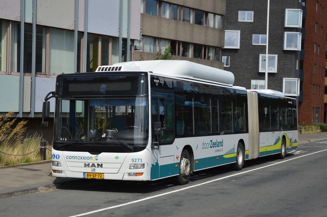 Foto van CXX MAN Lion's City G CNG 9271 Gelede bus door Nielsjuh5180