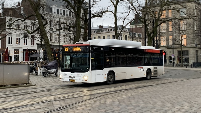 Foto van HTM MAN Lion's City CNG 1004 Standaardbus door Stadsbus