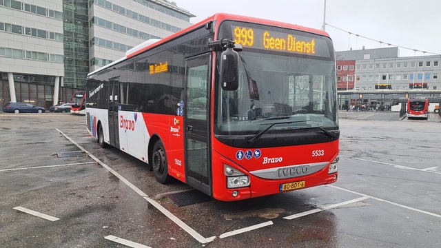 Foto van HER Iveco Crossway LE (12mtr) 5533 Standaardbus door_gemaakt treinspotter-Dordrecht-zuid