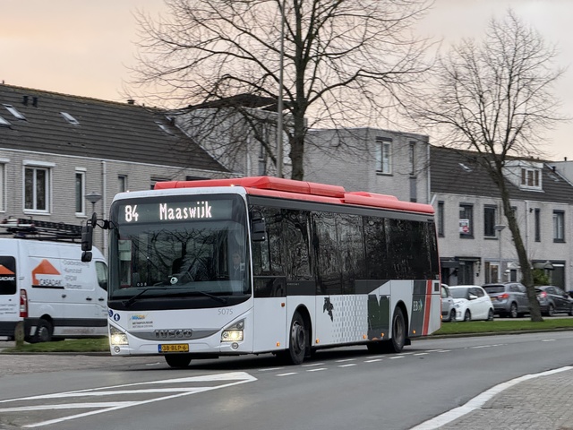 Foto van EBS Iveco Crossway LE CNG (12mtr) 5075 Standaardbus door Stadsbus