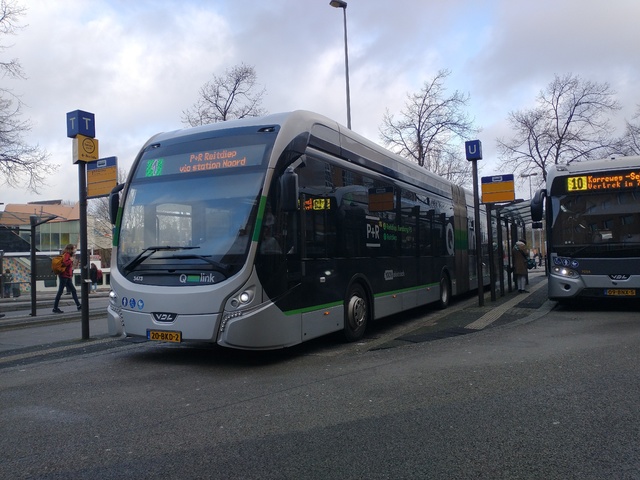 Foto van QBZ VDL Citea SLFA-181 Electric BRT 3473 Gelede bus door Draken-OV
