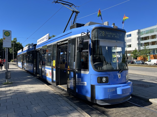 Foto van MVG GT6N 2164 Tram door_gemaakt Stadsbus