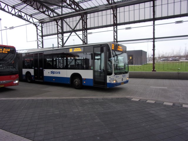 Foto van GVB Mercedes-Benz Citaro G 359 Gelede bus door Lijn45