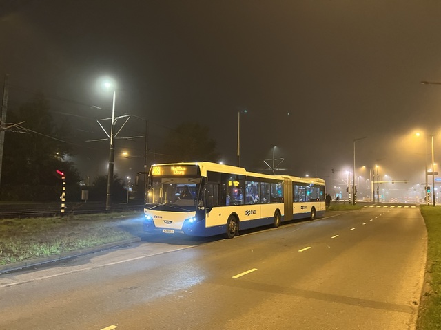 Foto van GVB VDL Citea SLFA-180 1608 Gelede bus door Stadsbus