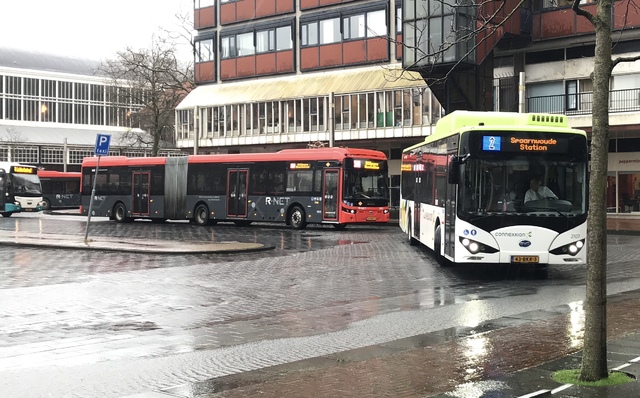 Foto van CXX Ebusco 2.2 (18mtr) 9803 Gelede bus door Rotterdamseovspotter