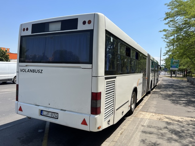 Foto van Volanbusz MAN A75 824 Gelede bus door_gemaakt Stadsbus
