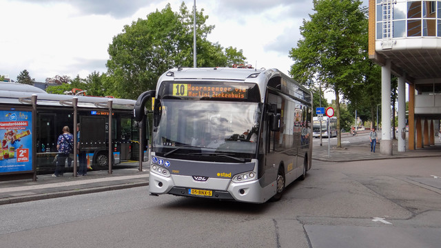 Foto van QBZ VDL Citea SLFA-180 Electric 7050 Gelede bus door OVdoorNederland
