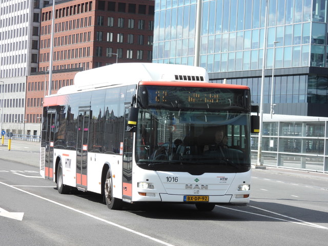 Foto van HTM MAN Lion's City CNG 1016 Standaardbus door stefan188