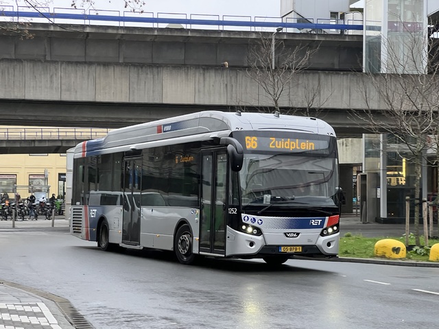Foto van RET VDL Citea SLE-120 Hybrid 1252 Standaardbus door_gemaakt Stadsbus