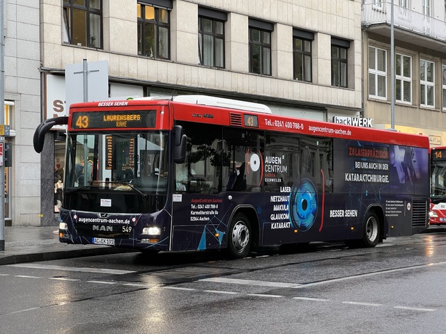 Foto van ASEAG MAN Lion's City LE 549 Standaardbus door Stadsbus