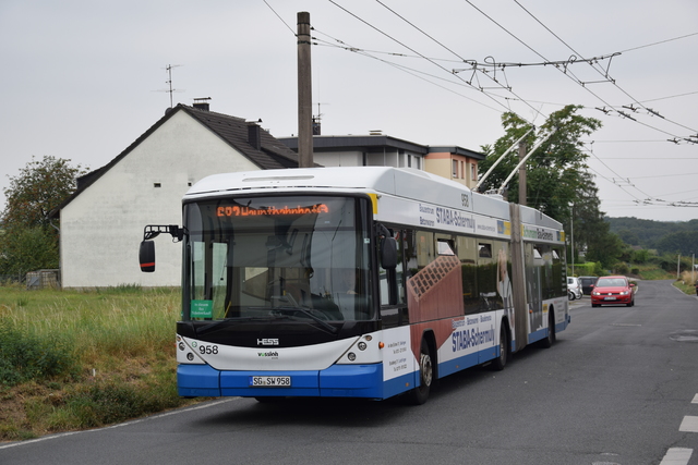 Foto van SWS Hess Swisstrolley 958 Gelede bus door_gemaakt Brengfan2015