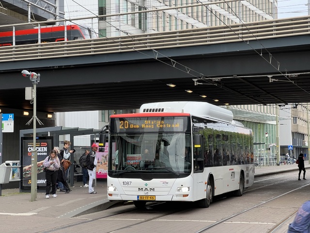 Foto van HTM MAN Lion's City CNG 1087 Standaardbus door_gemaakt Stadsbus