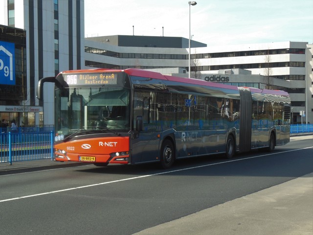 Foto van CXX Solaris Urbino 18 9322 Gelede bus door Lijn45