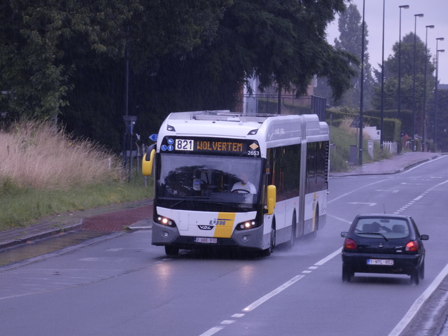 Foto van DeLijn VDL Citea SLFA-180 Hybrid 2653 Gelede bus door_gemaakt Delijn821