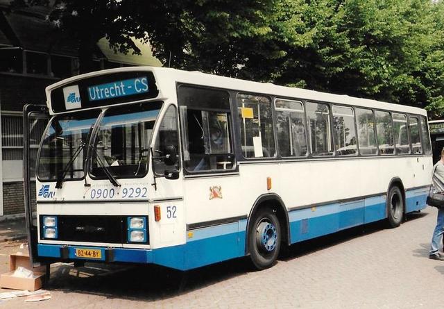 Foto van GVU DAF-Hainje CSA-II 52 Standaardbus door Jelmer