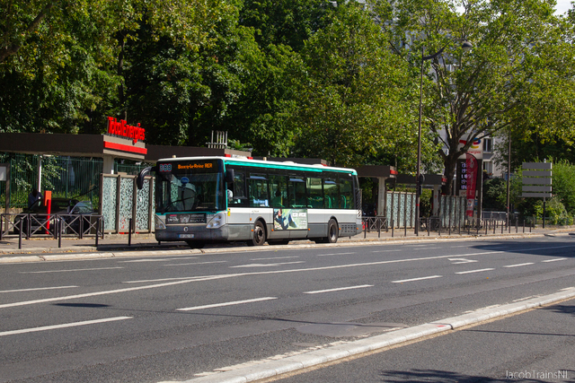 Foto van RATP Irisbus Citelis (12mtr) 5318 Standaardbus door JacobTrains