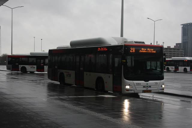 Foto van HTM MAN Lion's City CNG 1064 Standaardbus door Tramspoor