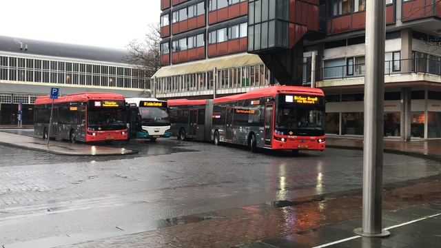 Foto van CXX Ebusco 2.2 (18mtr) 9807 Gelede bus door Rotterdamseovspotter