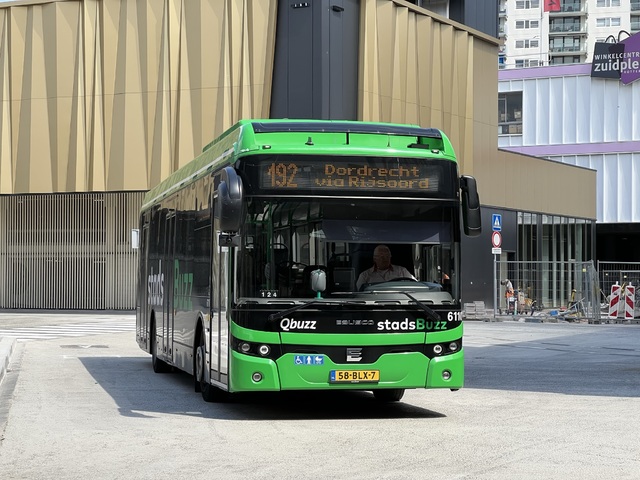 Foto van QBZ Ebusco 2.2 (12mtr) 6110 Standaardbus door Stadsbus
