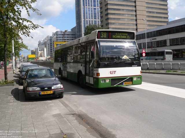 Foto van RET Berkhof Duvedec 661 Standaardbus door tsov