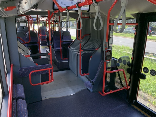 Foto van CXX Ebusco 2.2 (18mtr) 9809 Gelede bus door_gemaakt Stadsbus