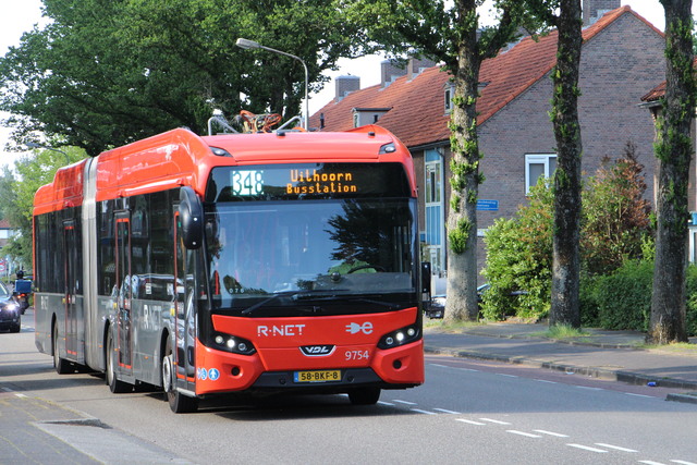 Foto van CXX VDL Citea SLFA-180 Electric 9754 Gelede bus door jensvdkroft