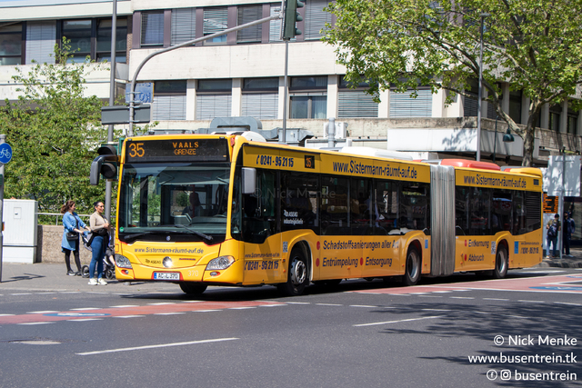 Foto van ASEAG Mercedes-Benz Citaro G 370 Gelede bus door_gemaakt Busentrein