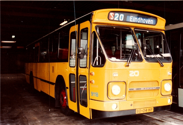 Foto van ZO DAF MB200 9118 Standaardbus door wyke2207