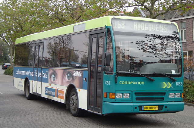 Foto van CXX Berkhof 2000NL 1058 Standaardbus door wyke2207