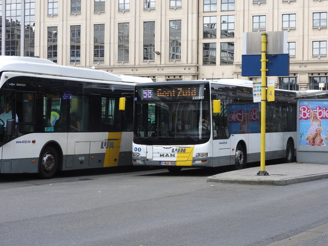 Foto van DeLijn MAN Lion's City G 220347 Gelede bus door treinspotter2323