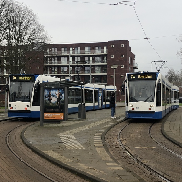 Foto van GVB Siemens Combino 2020 Tram door Ovzuidnederland
