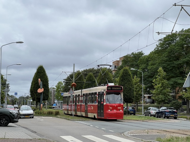 Foto van HTM GTL8 3098 Tram door_gemaakt Stadsbus