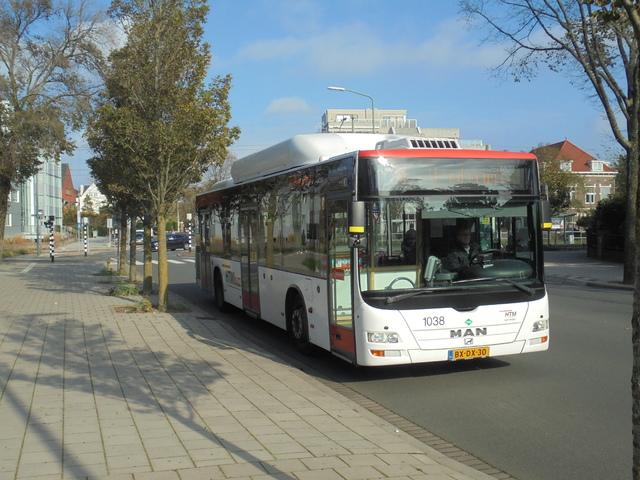 Foto van HTM MAN Lion's City CNG 1038 Standaardbus door Stadtbahn70